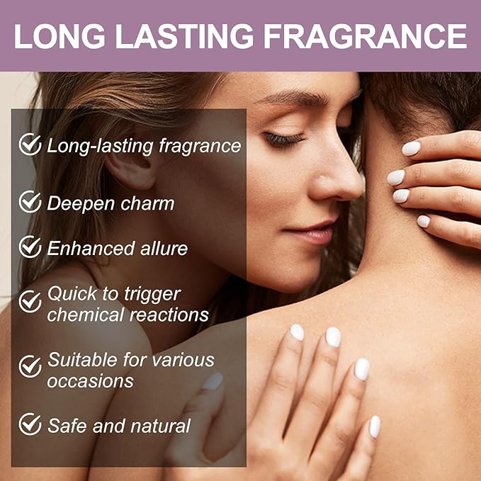 Alluring Perfume - Long-Lasting Natural Scent Pocket-Sized For Couples' Dates &amp Any Occasion Exquisite Niche Fragrance(2PCS)
