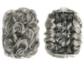 FRANCES Fake Hair Bun Synthetic Messy Bun Wig Hair Pieces Wavy Curly Bun Ponytail Hair Extensions Bun Hair Comb Women Bun Wig Hair Accessories (Color : 0906)
