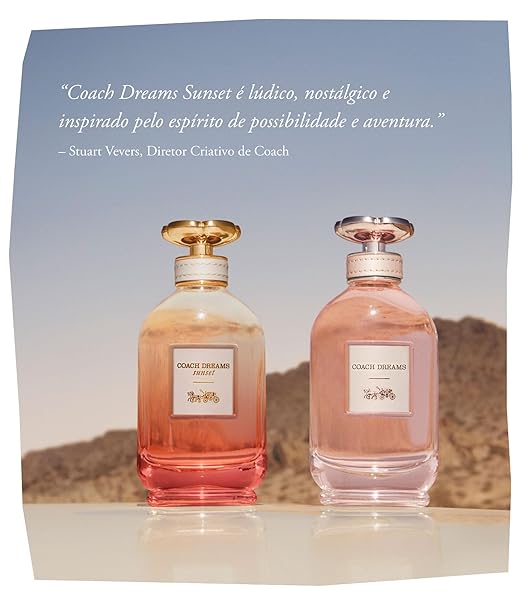 Coach Dreams Sunset Eau de Parfum - Women's Fragrance - Floral Gourmand - With notes of Pear Jasmine &amp Tonka Bean