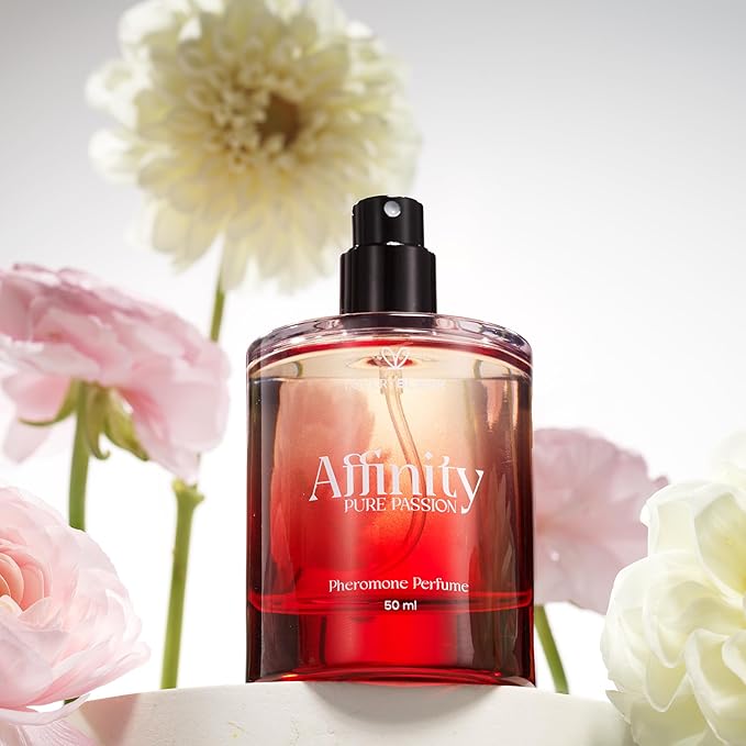 Affinity Pure Passion Unisex Pheromone Perfume ? Alluring Floral &amp Sweet W Musk Scent - Pheromones Perfumes Enhances Attraction &amp Charisma ? Long-Lasting Irresistible Fragrance for Women &am