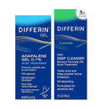 Differin Acne Skin Care Kit Differin Gel Retinoid Acne Treatment for Face with 0.1% Adapalene &amp 5% Benzoyl Peroxide Face Wash &amp Body Wash Designed for Pimple and Acne Prone Skin