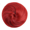 FRANCES Fake Hair Bun Synthetic Hair Bun Donut Bun with Elastic Band Ponytail Extensions Hair Clip Wig Ponytail Headwear for Women Hair Accessories (Color : 101)