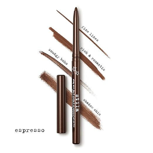 stila Stay All Day® Smudge &amp Set Waterproof Gel Liner | Long-Wear Gel Eyeliner Pencil for Tightlining Waterline &amp Smoky Eye Looks | 12-Hour Wear No Budge &amp Fade-Proof