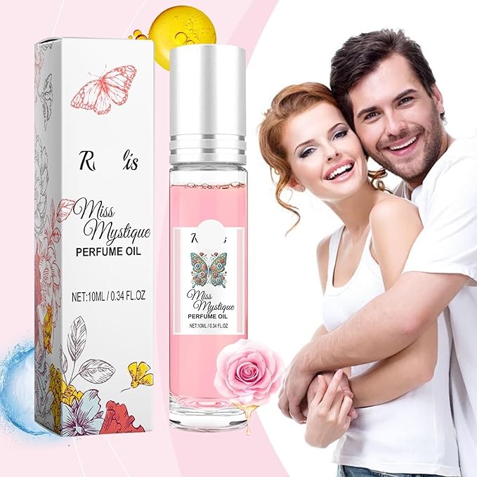 Roll-On Rose Pheromone Perfume - Portable Mini Fragrance For Long-Lasting Allure(3PCS)