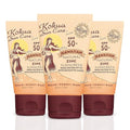 Kokua Sun Care Hawaiian Reef Safe Sunscreen SPF 50 | 1 oz - 3 Pack | Zinc Oxide | Mineral Sunscreen | Face &amp Body | Moisturizing Sun Protection | Water Resistant | Chemical Free | Natural Ingredie