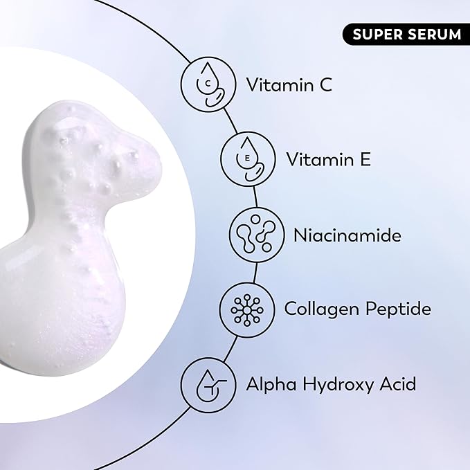 Olay Super Serum and MicroSculpting Cream Mini Duo Best Sellers Kit Super Serum 0.4 FL OZ  MSC 0.5 FL OZ