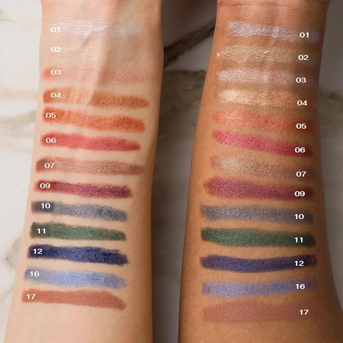 Long-Wear Waterproof Cream Eyeshadow Stick (Earth (04)) | Blendable Eye Makeup Crease-Proof Smooth-Glide | Eye Shadow for Older Women | Easy Application Lift &amp Define