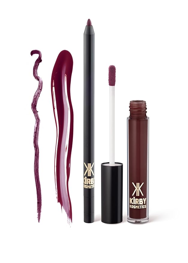 Lip Kit Duo ? Goddess Energy - TikTok-Viral Precision Liner &amp Glossy Liquid Lipstick Clean 2-Step Set with Hydrating Long-Wear Color ? Bold Inclusive Beauty for Everyday Konfidence