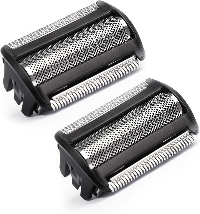 BG2000 Replacement Body Groomer Foil Head for norelco bodygroom Replacement Heads of Trimmer Shaver Foil BG5025 BG7030 BG7040 BG2030 BG2040 Replacement Heads 2-pc Pack