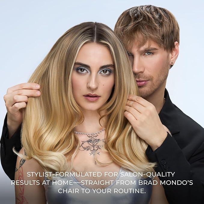 XMONDO Hair Super Gloss Intensive Glossing Treatment | Infused with Bond Booster Technology to Boost Shine &amp Hyaluronic Acid for Nourishment Revitalization &amp Repair Vegan Formula 8 Fl Oz 1-