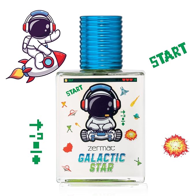 Zermat Galactic Star Fragance for Boys Fresh - Fruity Scent 1.69 Fl. Oz.