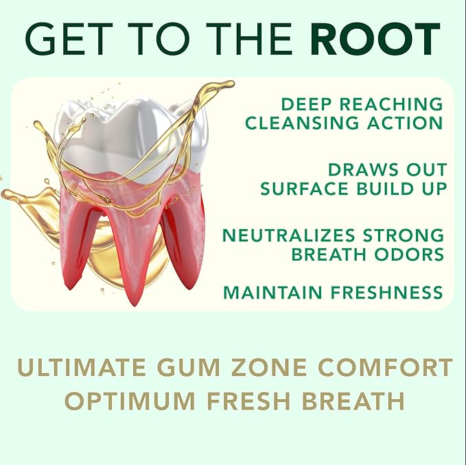 Oral Care Set | Natural Toothpaste Oil Pull &amp Mouthwash | Radiant Smile | Fluoride-Free &amp Clean Ingredients | Mineral Complex | Natural Enamel Care | Botanical Plant Based