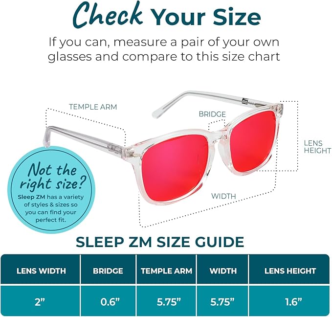 100% Blue Light Blocking Glasses - Women + Men - Better Sleep - Anti Eye Strain Protection - Computer Screens Gaming