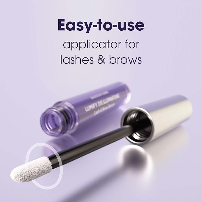 LUMIFY Eye Illuminations Lash &amp Brow Serum Promotes Thicker Fuller-Looking Lashes &amp Brows with Biotin Peptides &amp Hyaluronic Acid to Nourish Soften &amp Condition 0.12 Fl Oz (3.8 mL)