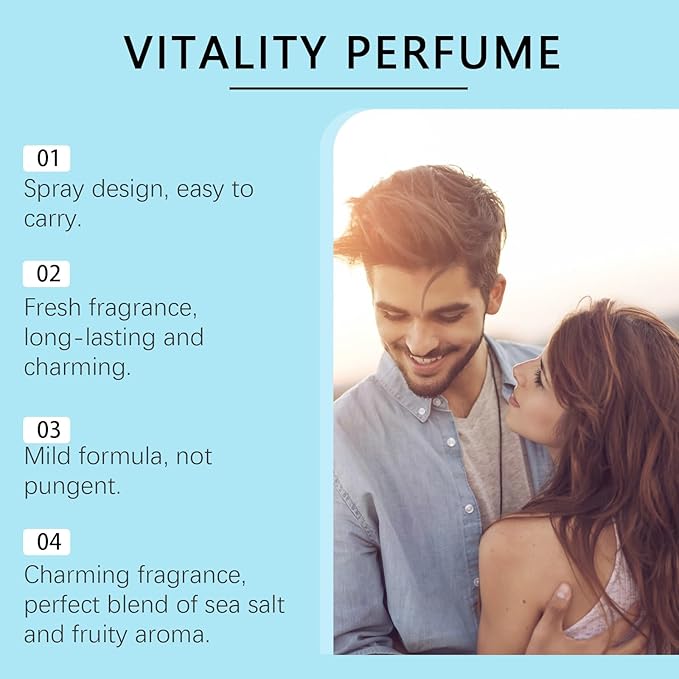 Ocean Vitality Eau De Toilette - Natural Freshness Long-Lasting Scent(2PCS)