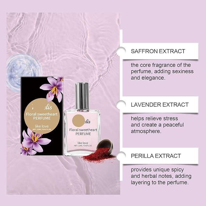 Enchanted Elixir - Romantic Party &amp Date Perfume | Long-Lasting Scent | Subtle Fragrance For Enhanced Confidence(2PCS)
