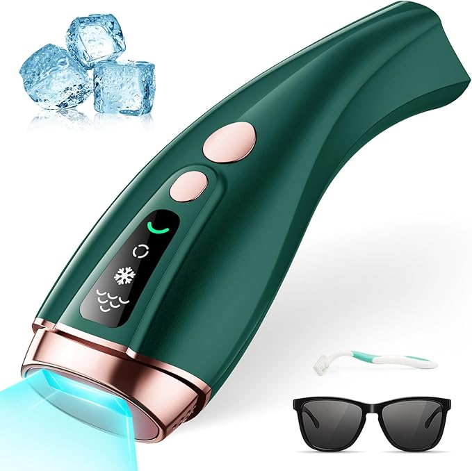Laser Hair Removal for Women Permanent999999 Flashes Painless IPL Hair Remover with Ice Cooling Care Function at Home Hair Removal Device for Facial Armpits Legs Bikini Line Whole Body Corded