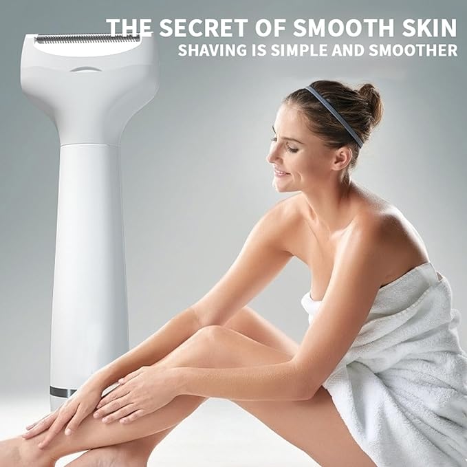 Pluxy Epil Pro 3.0 Women Face Epilator Pluxy Hair Removal for Face5-in-1 Painless Body Shaver and Facial Epilator Rechargeable Bikini Trimmer Female Shaver for Facial Legs Underarm Nose
