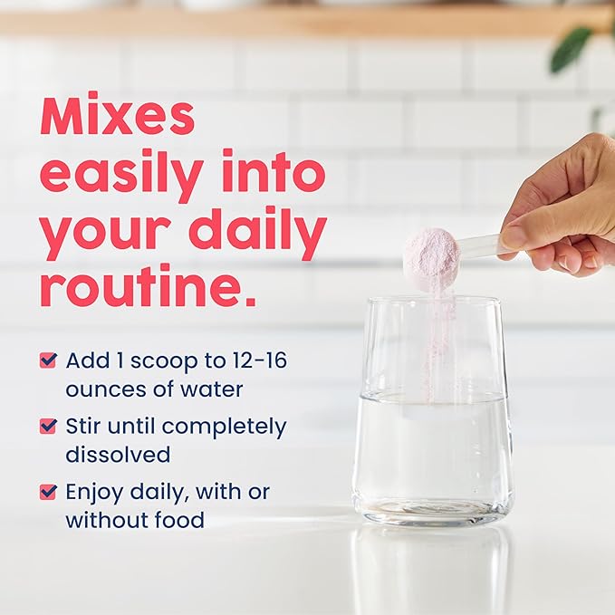 NativePath Native Hydrate Zero Sugar Electrolytes Powder with BCAAs Mixed Berry Hydration Keto &amp Paleo Friendly 30 Servings