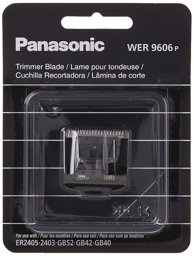 Panasonic Trimmer Replacement Blade WER9606P Compatible with Panasonic Men?™s Trimmers ER-GB42-K ER-GB40-S