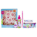 Universal Mpf Fluffy for Kids - Gift Set 3.4 oz Body Spray Clutch Stickers Bracelet 4.0 Count