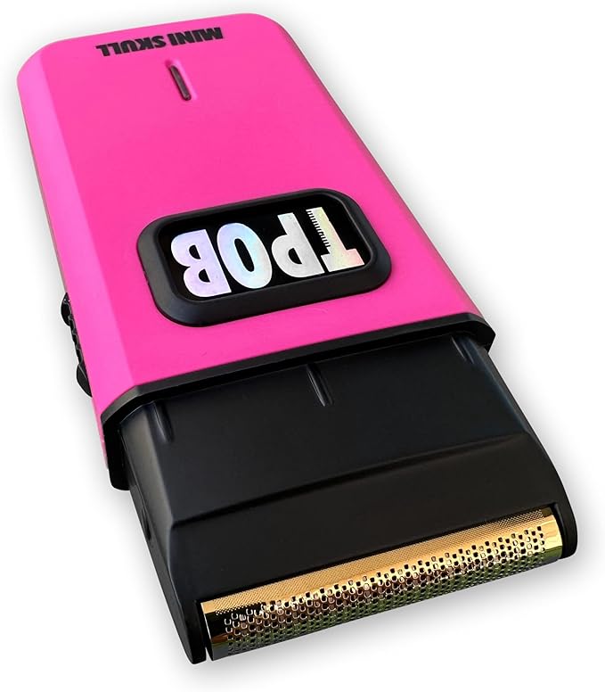 TPOB Mini Skull Single Shaver Compact Design That can fit in Your Pocket with a Turbo Charged Motor Perfect for Both Professional and at-Home use (Candy)