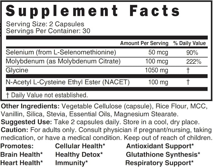 Neuro NAC Supplement N-Acetyl Cysteine Ethyl Ester (Pack of 2) - 20x More Bioavailable Than NAC 600 mg - Boost Glutathione 20x - 30x More - N Acetyl Cysteine Ethyl Ester - NACET (120 Capsules) - Nutri