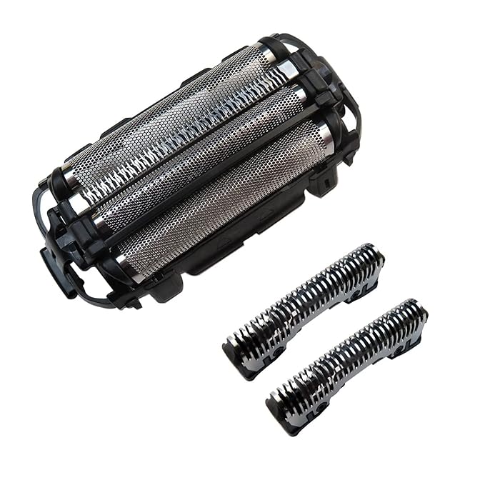 WES9025PC ES-LA63AA ES-LA63-S Men's Electric Razor Replacement Inner Blade &amp Outer Foil Set for Panasonic A-RC4 4-Blade Shaver ES-LA63AA ES-LA63-S