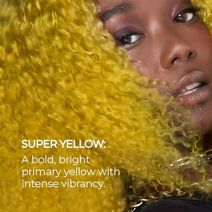 XMONDO Color Super Yellow Depositing Mask &amp Semi-Permanent Yellow Dye | Infused with Bond Booster Technology &amp Hyaluronic Acid for Nourishment Revitalization &amp Repair Vegan Formula 8 Fl