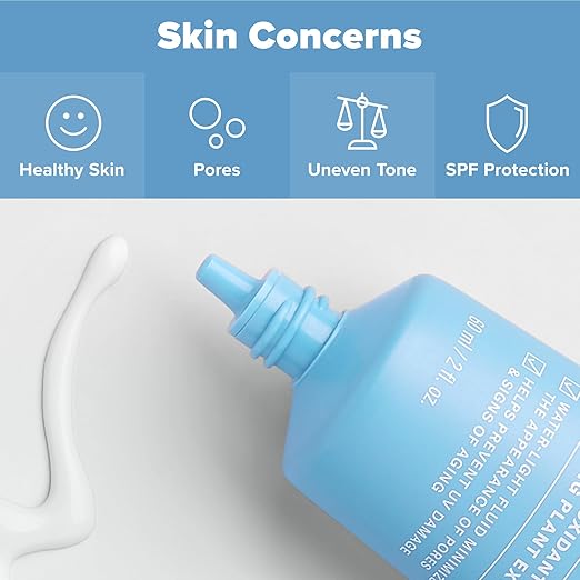 Paula's Choice RESIST Daily Hydrating Fluid Face Moisturizer with SPF 50 Sunscreen Face Sunscreen for Oily Skin Chamomile &amp Vitamin E UVA/UVB Protection Fragrance-Free TSA Friendly