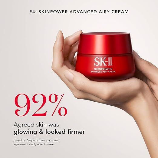 SK-II Anti Aging Skincare Gift Set - Includes Full Size Skincare Products - Facial Cleanser Facial Essence SKINPOWER Face &amp Eye Cream &amp 2 Treatment Masks (6 Count)