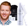 Simpler Hair Color for Men Kit for Full Gray Coverage - Ginger Men?™s Hair Dye - Easy Hair or Beard Dye for 100% Gray Coverage - Ammonia Free Hair Color Beard Coloring for Men