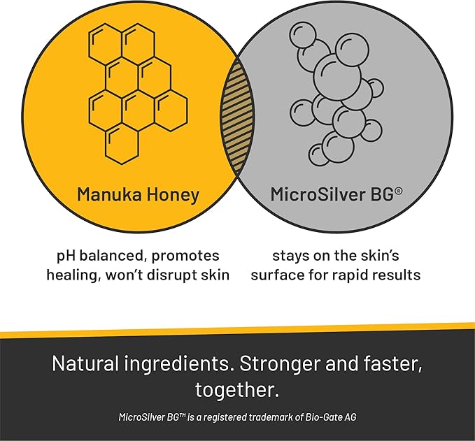 Absorbine Silver Honey Rapid Skin Relief Medicated Shampoo Medical Grade Manuka Honey &amp MicroSilver BG Rejuvenating Soothing &amp Hydrating 16 fl oz