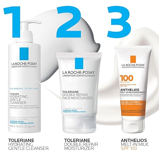 La Roche-Posay Anthelios Melt-In Milk Sunscreen SPF 100 Sunscreen For Body &amp Face Broad Spectrum SPF + Antioxidants Oil Free For Sun Sensitive Skin Oxybenzone Free