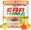 EAA Gummies for Men Women 120 Ct Essential Aminos Acids (EAA)Supplements and All Branched-Chain Aminos (BCAAs)with HMBCreatine MonohydrateElectrolytes for Muscle Relief &amp GrowthOrange-Lemon