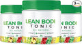 (Pack 3) Lean Body Tonic Powder Lean Body Tonic LeanBody LeanBodyTonic LeanBody LeanBodyTonic Powder Advanced Formula (135 Scoops)