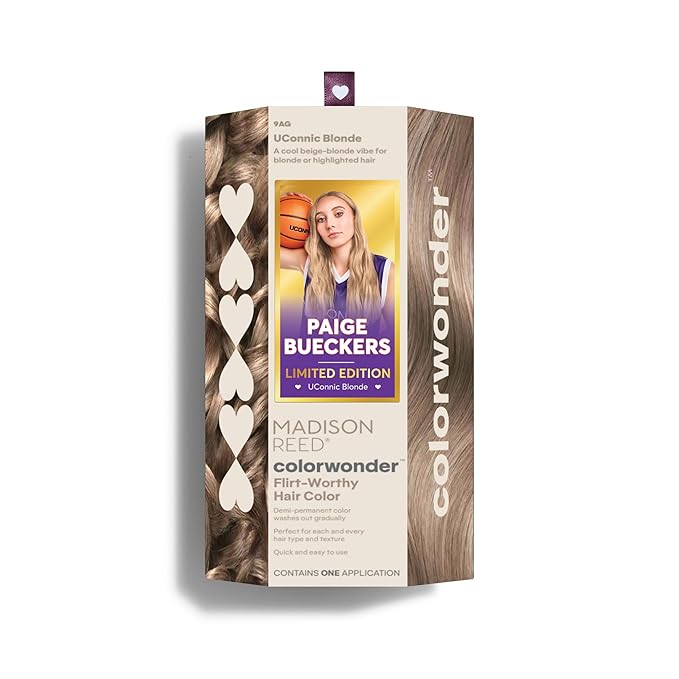 Madison Reed colorwonder Demi-Permanent Hair Color Effortless At-Home Hair Dye Ammonia-Free Cruelty-Free Unconnic Blonde (ANG Beige Ash Blonde) Pack of 1