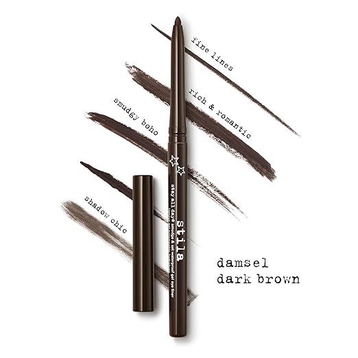 stila Stay All Day® Smudge &amp Set Waterproof Gel Liner | Long-Wear Gel Eyeliner Pencil for Tightlining Waterline &amp Smoky Eye Looks | 12-Hour Wear No Budge &amp Fade-Proof