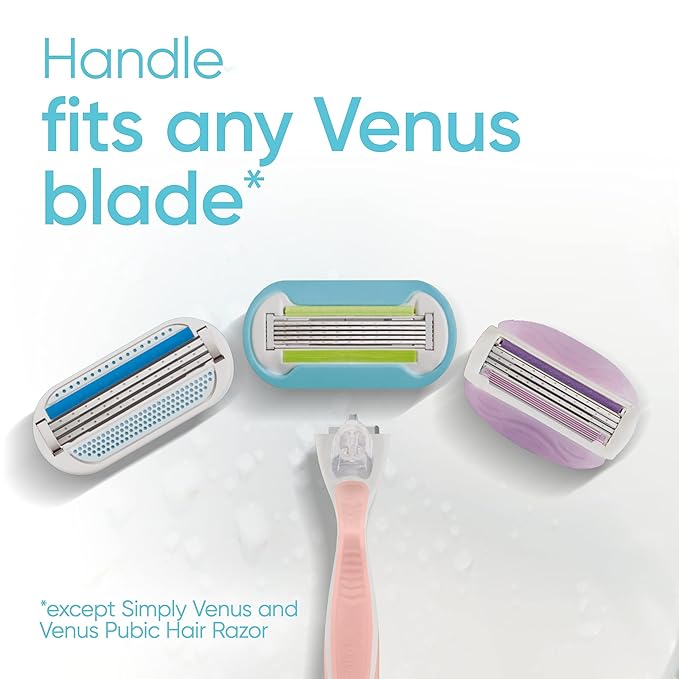 Gillette Venus Extra Smooth Womens Razor Blade Refills 6 Count Designed for a Close Smooth Shave