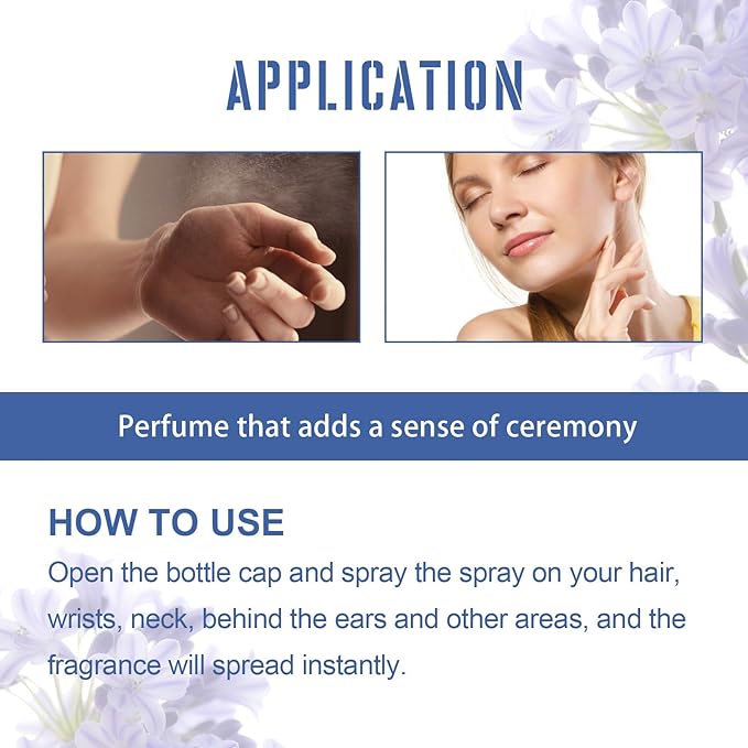 Violet Fragrance Spray - Long-Lasting Fresh And Light Perfume For Wrists Behind Ears Unleash Your Unique Charm(2PCS)