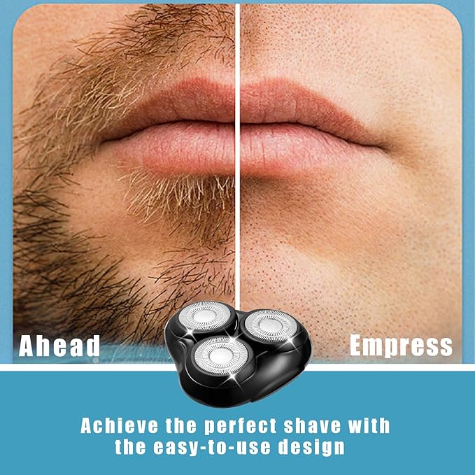 Shaver Replacement Head Compatible with Remington Shaver Razor Parts for Series R3R4R5R6R7R8SP-3141 and SP-5161 Foils (Black/2Pack)