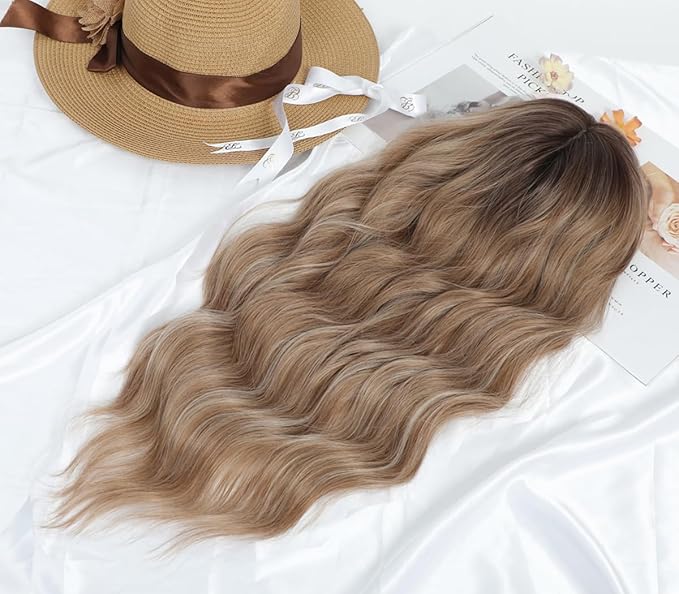 Hair Topper 20 Wavy Hair Toppers for Women 6.5x6.5??Base Size Hairtoppers for Women with Thinning hair Wavy Clip In