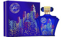 Z7 Parfum Luxury Perfume Blue Glass Bottle with Cityscape Design Art Deco Style Gift Set