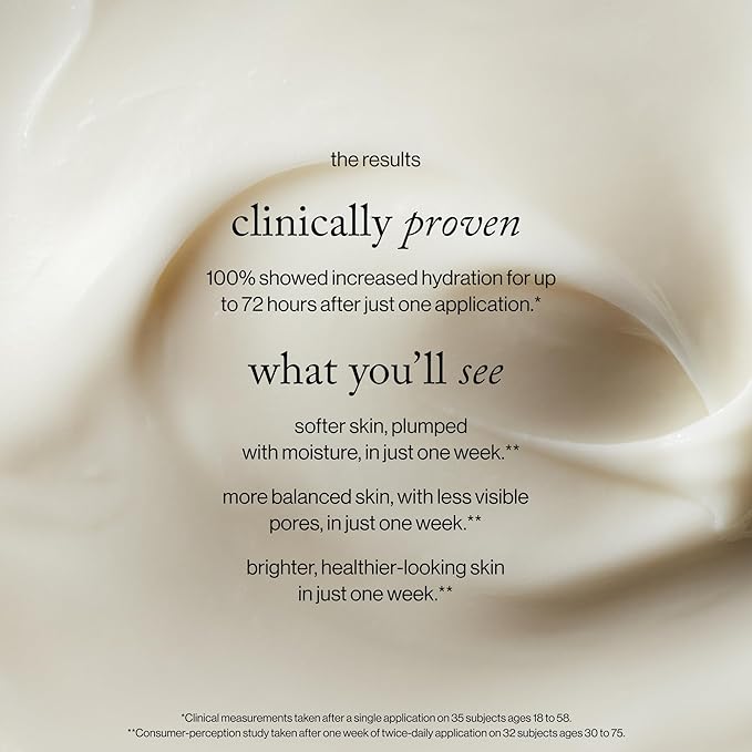 goop Beauty 72-Hour Hydrating Water Cream | Matte Moisturizer for All Skin Types | Niacinamide &amp Fermented Astragalus Root | Hydrating Face Lotion to Plump Firm &amp Reduce the Look of Pores | 1
