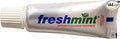 144 Tubes of Freshmint 0.6 oz. Anticavity Fluoride Toothpaste Metallic Tube Tubes do not have Individual Boxes for Extra Savings Travel Size