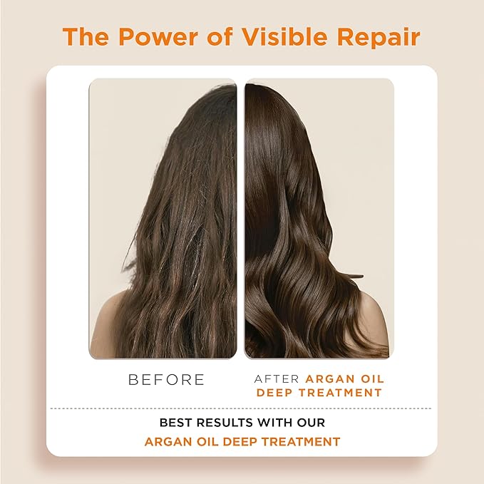 KATIVA Argan Hair Mask 10 oz 2-Pack ? Deep Repair Hair Treatment with Organic Argan Oil Olive &amp Peptides ? Intense Hydration for Dry Damaged Hair ? Deep Conditioner for All Hair Types