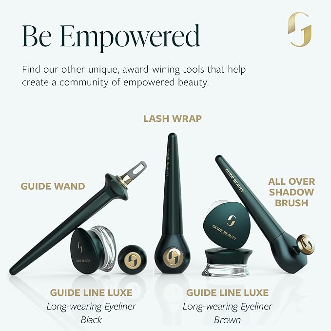 Guide Beauty GUIDE Wand Easy Tightlining &amp Winged Eyeliner Multi-Use Universal Design Cosmetic Tool for Eye &amp Lip Liner Ideal for Make-up Novices Limited Vision or Hand Dexterity