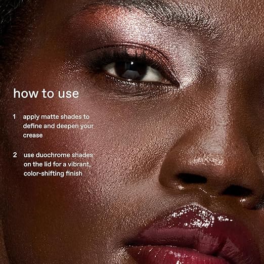 r.e.m. beauty by Ariana Grande Wicked: For Good | Ozian Forest Eyeshadow Palette | Highly Pigmented Blendable Eye Shadows | Mix of Matte Duo-Chrome Shimmer and Glitter Formulas | 12 Shades