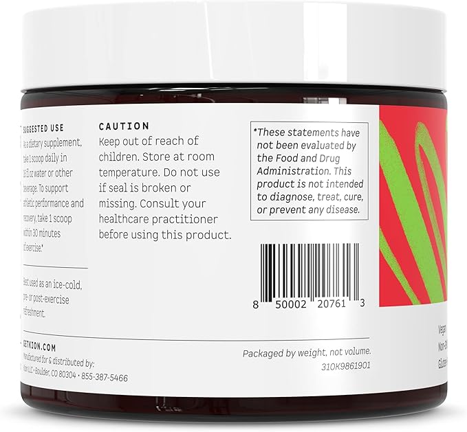 Kion Aminos Essential Amino Acids Powder - Essential Amino Acids Supplement for Muscle Recovery Essential Amino Energy EAAs Amino Acids Powder BCAA EAA BCAAs Amino Acids - 30 Servings Watermelon