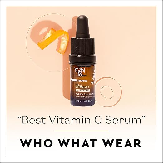 Yon-Ka Vitamin C Face Serum | Anti-Aging Face Serum for Sensitive Skin | High Concentrate to Treat Wrinkles &amp Uneven Skin Texture
